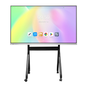 ไวท์บอร์ดอัจฉริยะแบบอินเทอร์แอคทีฟหน้าจอสัมผัส 4K ขนาด 65 นิ้ว รองรับการสัมผัส 20 จุด ระบบปฏิบัติการ Android และ Windows สำหรับห้องเรียนโรงเรียนและการประชุม - Product Image 2