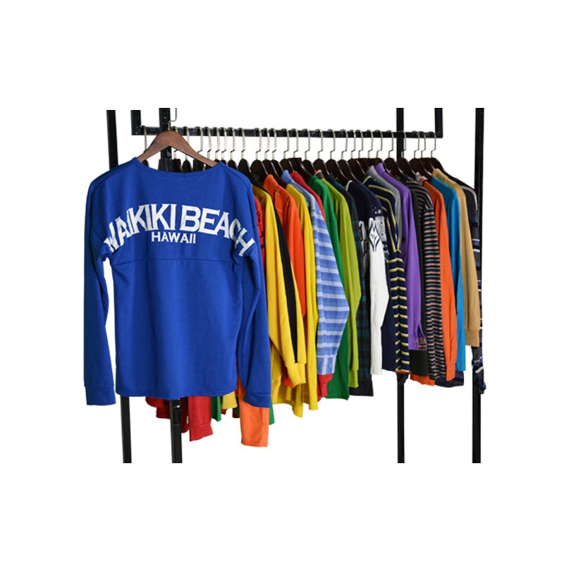 Cheap Price Wholesale Used Summer Men Clothes Long Short Sleeve Shirt Second Hand Clothing