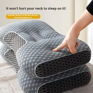 <span class=keywords><strong>Oreiller</strong></span> de massage pour le cou, moderne, à motif uni, pour adultes, pour hôtel, favorisant le sommeil, 200TC, lavable, épaissi, non-affaiblissant, direct usine - Product Image 3