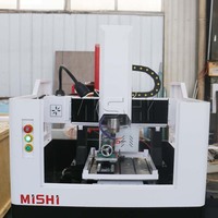 Haute qualité petit 4040 4 axes demi-couverture conception CNC routeur fraiseuse CNC routeur de bureau Mini CNC routeur CNC