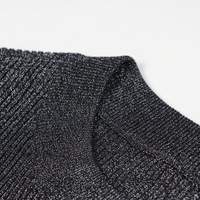 Nouvelle Robe Tricotée Élégante pour Femme, Col Rond, Manches Longues, Coupe Évasée, Manches Cloche, Style Urbain