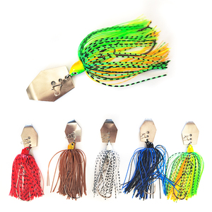 MISTER esca di alta qualità produzione 12g 100mm puntello in metallo fuso Spinner esca per la <span class=keywords><strong>pesca</strong></span> della <span class=keywords><strong>spigola</strong></span> - Product Image 1