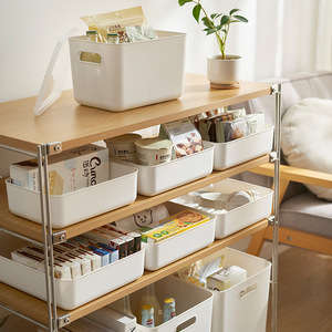Square Plastic <b>Storage</b> <b>Box</b> Underwear Socks Book Sundries Dustproof Lid <b>Stackable</b> 10L Capacity Home <b>Storage</b> - Product Image 5