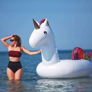 Flotador Inflable Gigante de Unicornio de PVC para Adultos - Product Image 4