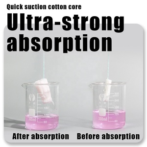 100% тампоны для менструации из органического хлопка, биоразлагаемые и неаплисаторы, изготовленные производителями для женщин - Product Image 4