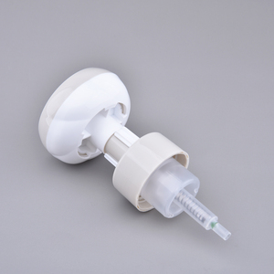 Pompe à savon ronde en mousse PET 250 ml avec bouchon, brosse et pulvérisateur, sérigraphiée transparente - Product Image 5