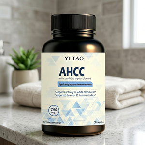 Suplemento AHCC Personalizable y Altamente Efectivo para Proporcionar Energía, Cápsulas Naturales para Adultos - Product Image 1