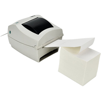Étiquettes thermiques perforées blanches adhésives permanentes pour expédition, format 6x4, en accordéon