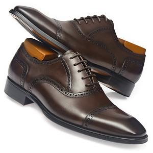 Zapatos de Vestir Hechos a Mano, Originales y Genuinos, Mocasines de Cuero para Hombre, Zapatos Oxford Formales y Casuales para Oficina, Bodas y Negocios - Product Image 5