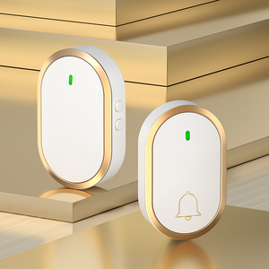 Le plus récent 300m 38 sonnerie sans fil son fort sonnette longue Distance EU AU UK US Plug carillon intelligent étanche sonnette <span class=keywords><strong>de</strong></span> porte extérieure - Product Image 5