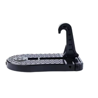 Marteau de sécurité ABS, crochet de porte, brise-vitre pliable, rampes de voiture multifonctions universelles, noir, haute qualité