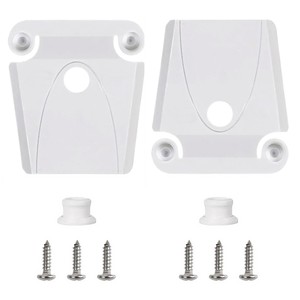 Quick Buy Refrigerator Door Latch Pins And Screws White Plastic Easy Installation For Igloo 50 165 Qt - Product Image 1
