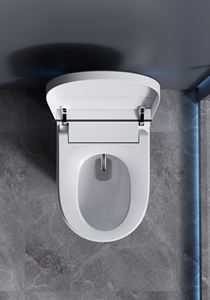 MONDI MD711 WC Intelligente Moderno Nero Bianco a Pavimento con Scarico a P e S, Telecomando, Riscaldamento Istantaneo, Doppio Scarico per Hotel e Scuole - Product Image 4