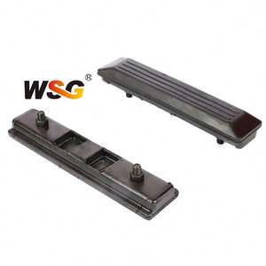 สลักเกลียวโพลียูรีเทนขนาด450มม. 230มม. 300มม. 400มม. 500มม. แผ่นยางสำหรับรถขุดแผ่นยางสำหรับ Pc35 - Product Image 5