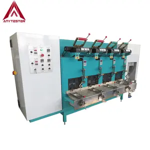 Máquina de dimensionamiento hecha en China para hilo de laboratorio, textil, máquina de tamaño de hilo único