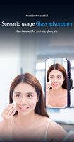 Support de téléphone double face Boneruy, conception innovante à double ventouse et magnétique pour la salle de sport, la voiture, la cuisine