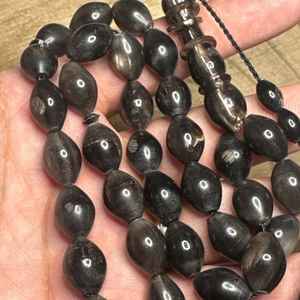 Authentic Buffalo Horn Beads Tasbih Natural Crafts Handcrafted Meditation Beads For Spiritual Reflection <b>Mindfulness</b> And Daily - Product Image 5