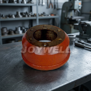 Tambour de frein en fer pour camion JMC, pour FUSO FK416 10.4T (F) OE MC862724, diamètre 320 mm, 6 trous, hauteur totale 157 mm, fabriqué à Taïwan - Product Image 3