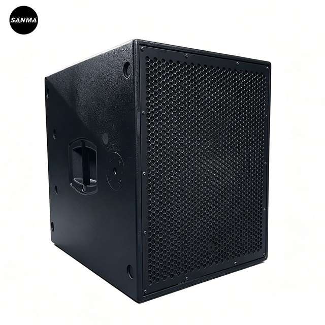 8004 Durable Cabinet Active Speaker Anti-corrosion Wear-resistant Design for Indoor Daily Audio Reinforcement