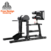 Banc de musculation complet en acier unisexe pour salle de sport, banc romain, exercices pour la taille, les abdominaux, le dos, exercices en position couchée, levée des jambes inversée