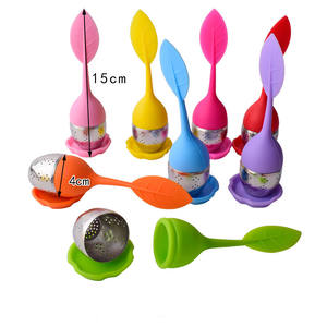 Infuseur à thé réutilisable, écologique et mignon, diffuseur de thé en vrac avec filtres, <span class=keywords><strong>accessoires</strong></span> de <span class=keywords><strong>cuisine</strong></span>, cadeaux de <span class=keywords><strong>cuisine</strong></span> - Product Image 3