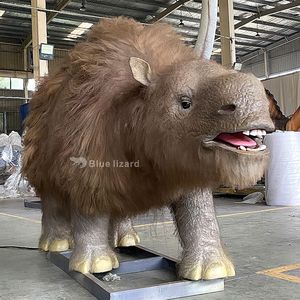 Modelo animal extinto robusto herbívoro personalizado Animatronic Toxodon - Product Image 4