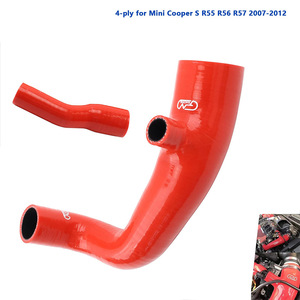 Manguera de admisión de aire de silicona Gm Racing para Bmw Mini R55 R56 R57 1.6L, color rojo - Product Image 5