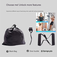 Venta al por mayor de fábrica: Juego de bandas de resistencia para calistenia, dominadas y entrenamiento de CrossFit, bandas de potencia para gimnasio.