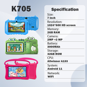 Chất lượng tốt 7 inch máy tính bảng 2 + 32GB Dual máy ảnh Wifi Android GSM Tablet PC giáo dục trẻ em máy tính bảng - Product Image 4