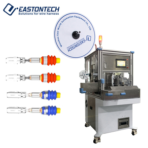 EW-8090 Automatic Wire Crimper Rubber Terminal Sealing Waterproof Plug Insert Machine