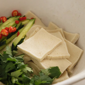 Nutritiva olla instantánea Qianye Tofu, ingrediente vegano congelado IQF, para cocinas globales - Product Image 6
