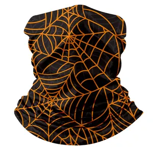 Nueva impresión personalizada Skull Magic Venta caliente Neck Tube Bandanas Bufanda para deportes al aire libre