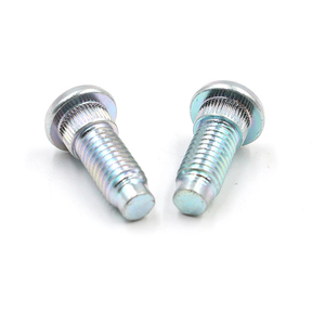 Custom Round Head Machine Thread <strong>Bolt</strong> Stainless Steel Non Standard Knurled <strong>Anti</strong> <strong>Rotation</strong> Section Chamfered Flat Tail <strong>Bolt</strong> - Product Image 4