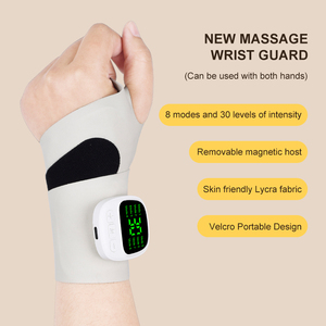 Cinturón de Masaje Inalámbrico para Manos y Muñecas, Estimulador Muscular, Control de Tiempo, Tamaño Ajustable, 8 Modos, 30 Intensidades, para Uso Doméstico y Deportivo - Product Image 2