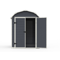 Abri de jardin en plastique à toit à pignon, vente directe usine, divers abris pliables en résine pour extérieur, jardin, élevage de volailles, petits hangars