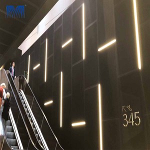 Mur-<span class=keywords><strong>rideau</strong></span> en aluminium perforé au laser, à assemblage modulaire, ignifuge, en métal, design moderne personnalisé - Product Image 4