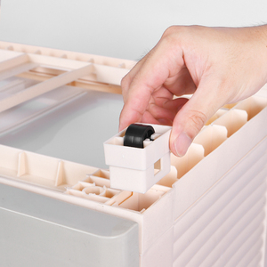 Vente directe d'usine, commode à vêtements en <span class=keywords><strong>plastique</strong></span> pour bébé, carton, rangement multifonctionnel pour la maison, armoire moderne, armoires de salon - Product Image 5
