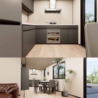 Maisons conteneurs extensibles de luxe pliables de 40 pieds, maison de luxe de 40 pieds