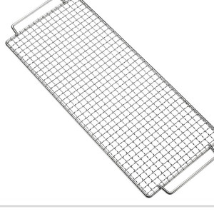 <strong>Factory</strong> Wholesales <strong>Square</strong> BBQ Wire <strong>Mesh</strong>/ Stainless Steel Crimped Wire <strong>Mesh</strong> for Barbecue - Product Image 3
