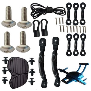 Kit de accesorios para kayak HDL, plástico, acero inoxidable, aleación de aluminio, portátil, para deportes acuáticos, lagos, ríos - Product Image 3