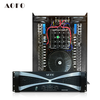 Amplificateur de subwoofer professionnel AOFO HD3500 TD Class 2 canaux 3500W haute puissance 4 ohms métal