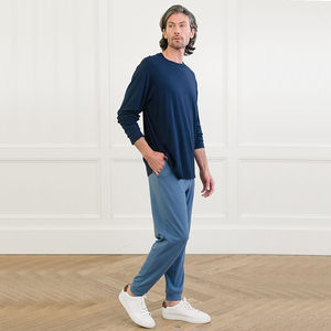 Chemise d'entraînement <span class=keywords><strong>anti</strong></span>-<span class=keywords><strong>UV</strong></span> en fibre de bambou respirante personnalisée pour hommes, T-<span class=keywords><strong>shirt</strong></span> à manches longues et courtes, léger et rafraîchissant pour le fitness, la course à pied et la <span class=keywords><strong>randonnée</strong></span> - Product Image 3