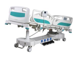 AOLIKE CE ISO Lit d'hôpital électrique multifonctionnel pour soins intensifs, avec fonction CPR et positionnement cardiaque, pour les salles de soins intensifs - Product Image 3