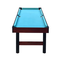 Table de billard et de snooker miniature pour enfants, cadre en MDF, poches en plastique, design pliable, vente directe d'usine
