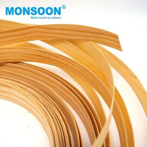 Furniture <b>Protection</b> Wood Edge Banding Strip for Cabinets & Wardrobes-Eco-Friendly Water Resistant Unicolor Wood Grain - Product Image 4