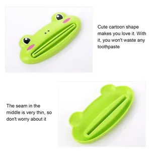 1 pièce Distributeur de dentifrice multifonctionnel en forme d'animal mignon, pour tubes de salle de bain, article ménager - Product Image 6