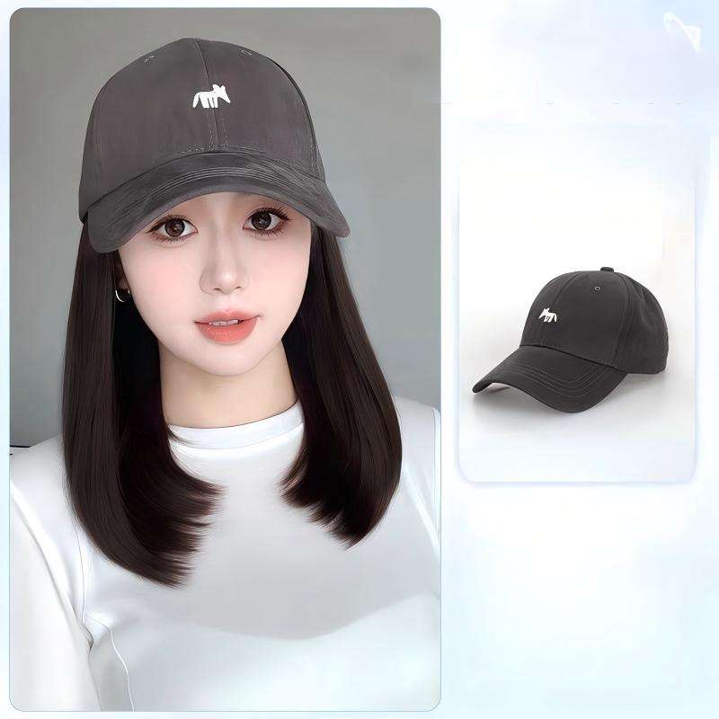 Small fox smoke gray cap-brown black-short inner buckle