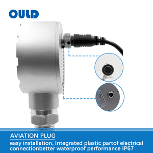 مقياس ضغط المياه الرقمي OULD PDU-512 من الفولاذ المقاوم للصدأ مع شاشة عرض رقمية وحماية IP65 - Product Image 3