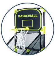 Jeu d'arcade de basket-ball en plastique pour enfants Machine de jeu de basket-ball de rue Machine de tir de basket-ball Jouet de sport pour enfants