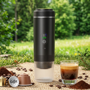New Model Portable Capsule <b>Coffee</b> <b>Machine</b> Battery Operated <b>Automatic</b> LED Display Espresso K-Cup Maker for Picnic RV Camping OEM - Product Image 1